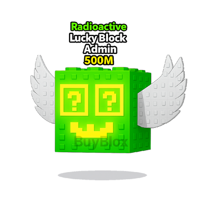 Radioactive Admin Lucky Blocks