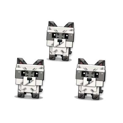 3x Raccoon Bundle