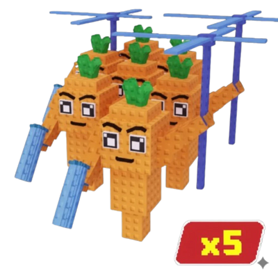 5x Mr Carrot Bundle