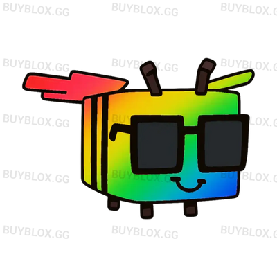 Rainbow Disco Bee