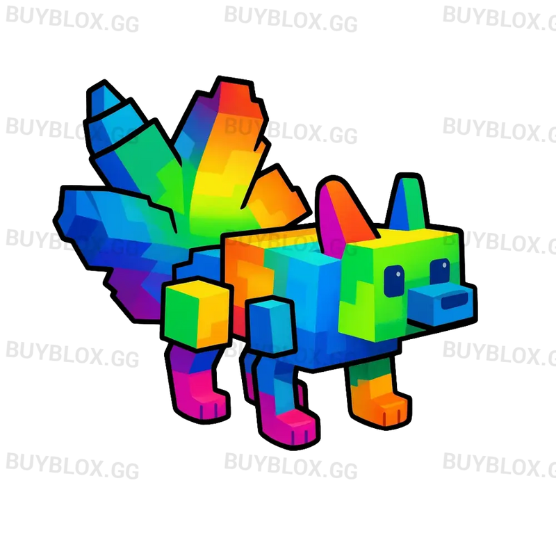 Rainbow Kitsune