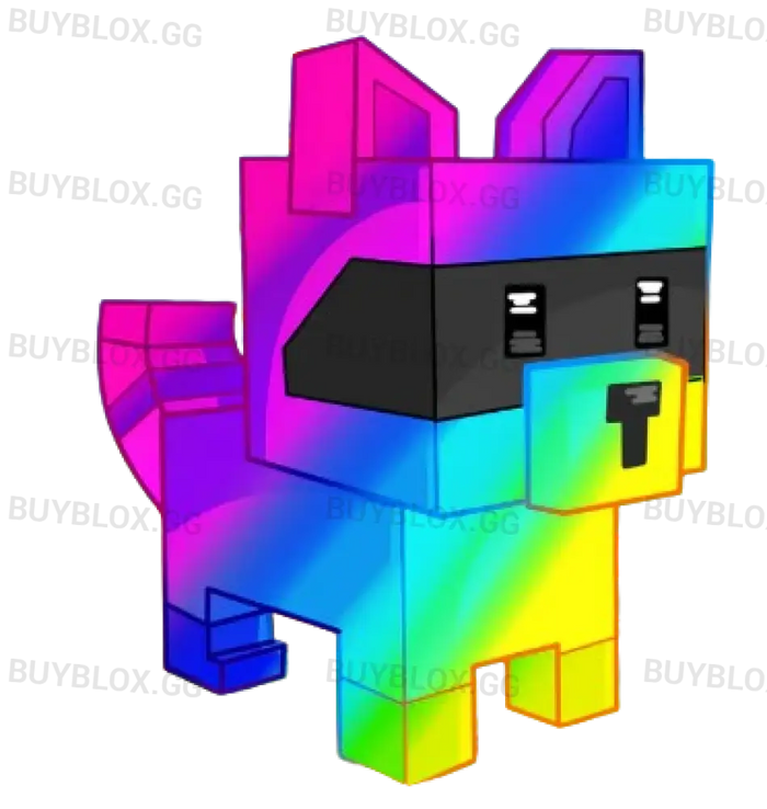 Rainbow Raccoon